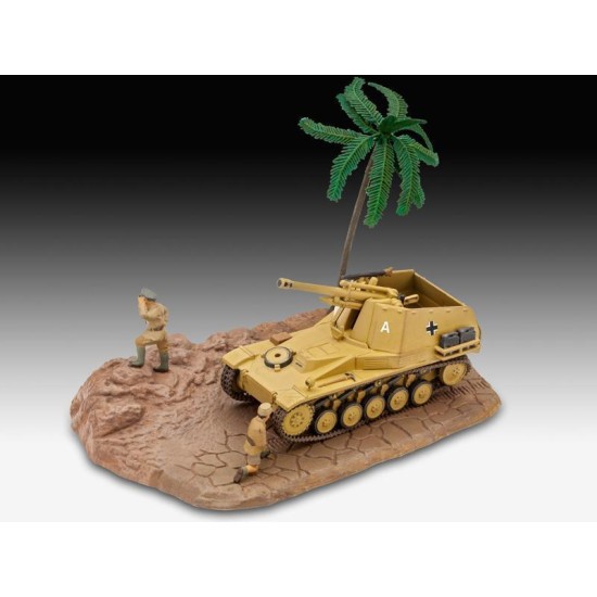 First Diorama Set - Sd.kfz. 124 Wespe Revell Modelbouwpakket