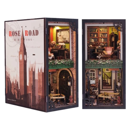 Book Nook Rose Detective Agency 23 X 11 Cm Book Nook Rose Detective Agency 23 X 11 Cm