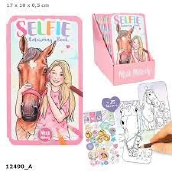 Selfie Colouring Book
