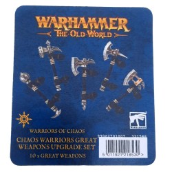 Chaos Warrior Great Weapons Upgrade Set ---- Webstore Exclusive
