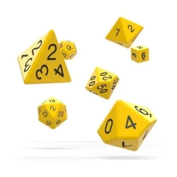 Oakie Doakie Dice Rpg Set Solid - Yellow (7) Oakie Doakie Dice Rpg Set Solid - Yellow (7)