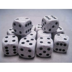 Dice Set Spec 16Mm Arctic Camo D6 (12)