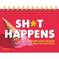 Sh*T Happens - Tafelstaander Sh*T Happens - Tafelstaander