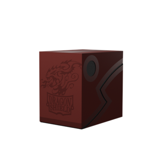Deckbox Double Deck Shell Blood Red/Black
