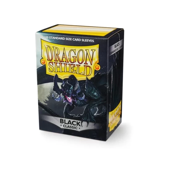 Sleeves Dragon Shield - Black (100Ct)