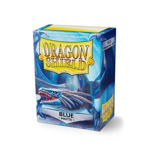 Sleeves Dragon Shield Matte - Blue (100Ct)