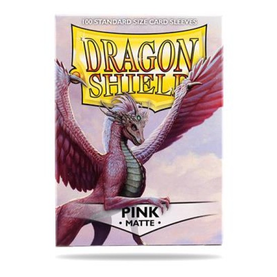 Sleeves Dragon Shield Matte - Pink (100Ct)