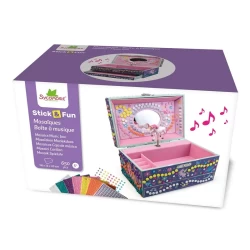 Stick & Fun - Mozaïek - Sieraden Muziekdoos Eenhoorn