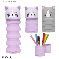 Topmodel Siliconen Etui Blooming Kitty