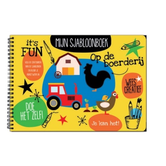 Sjabloonboek - Op De Boerderij
