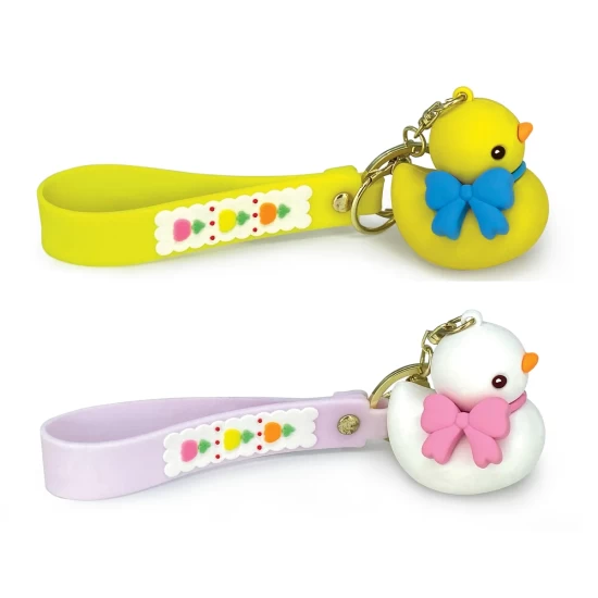 Sleutelhanger Eend 2 Assorti