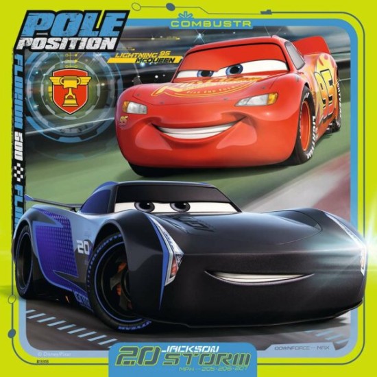 Disney Cars 3 Puzzel 3X49St.