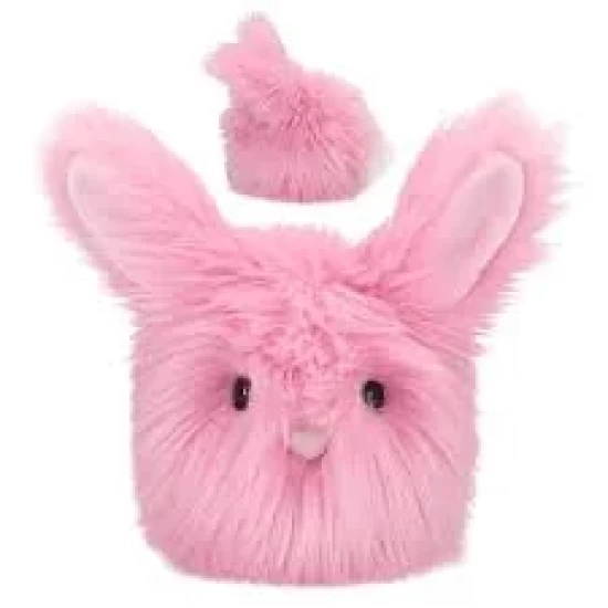 Snukis Knuffel Konijn Roze