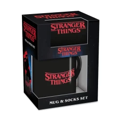 Stranger Things Mug & Socks Set Logo Stranger Things Mug & Socks Set Logo