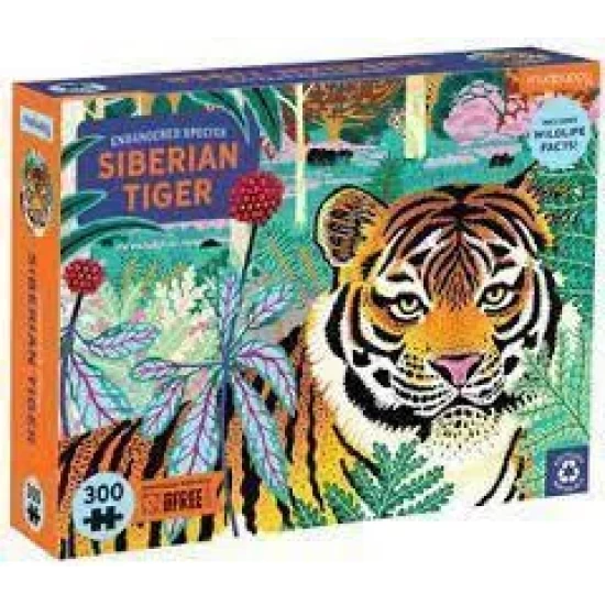 300 Pcs Endangered Species Puzzle/Siberian Tiger
