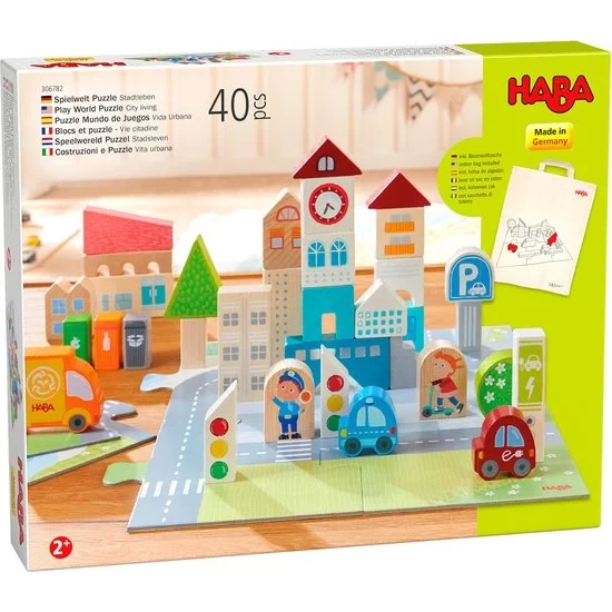 Speelwereld Puzzel Stadsleven