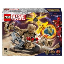 Lego Super Heroes 76280 Spider-Man Vs. Sandman: Eindstrijd Lego Super Heroes 76280 Spider-Man Vs. Sandman: Eindstrijd