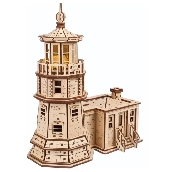 Split Rock Vuurtoren Met Licht