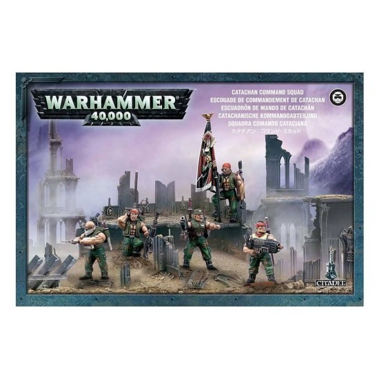 Astra Militarum Catachan Command Squad ---- Webstore Exclusive Astra Militarum Catachan Command Squad ---- Webstore Exclusive