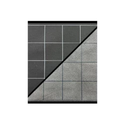 Battlemat 1 Reversible Black-Grey Squares (23½” X 26 Playing Surface)