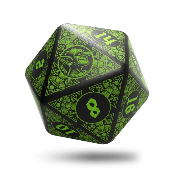 Squishy D20 Dice - Goblin Squishy D20 Dice - Goblin