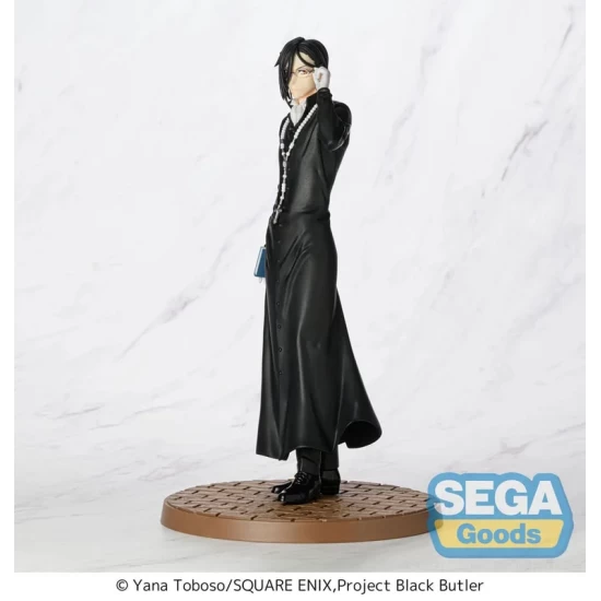 Black Butler: Boarding School Arc Luminasta Pvc Statue Sebastian Michaelis 22 Cm