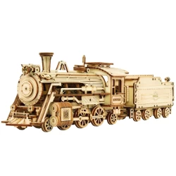 Robotime 3D Houten Puzzel Prime Steam Express Mc501 3076782Cm Robotime 3D Houten Puzzel Prime Steam Express Mc501 3076782Cm
