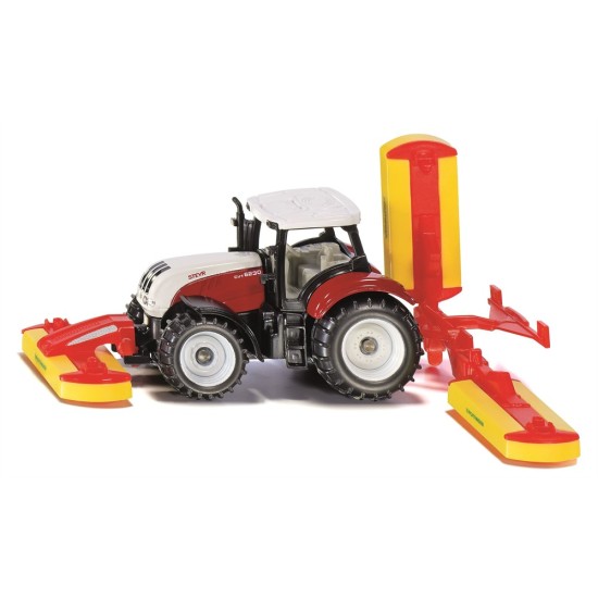 Steyer Met Pöttinger Maaiwerk