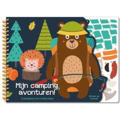 Stickeren Op Nummer Campingavonturen