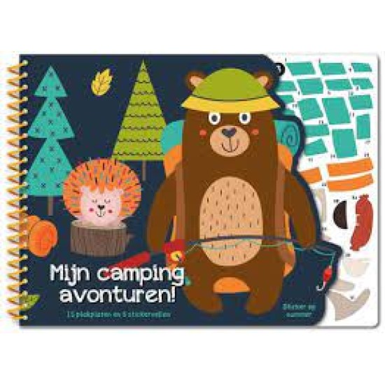 Stickeren Op Nummer Campingavonturen