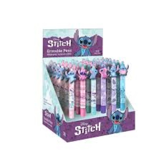 Stitch Pastel Erasable Automatic Pens