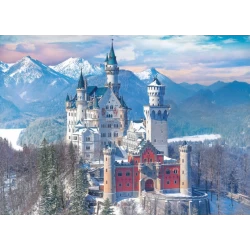 Neuschwanstein Castle In Winter (1000) (Winter)