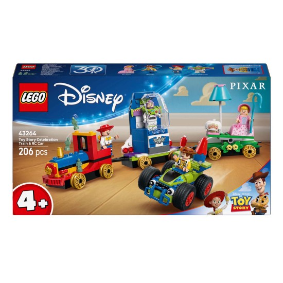 Lego Disney 43264 Toy Story Celebration Train & Rc Car