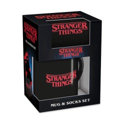 Stranger Things Mug & Socks Set Logo