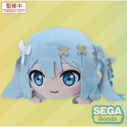 Colorful Stage! The Movie: A Miku Who Can't Sing Nesoberi Lay-Down Plush Figure Hatsune Miku Unshuttered Sekai 16 Cm