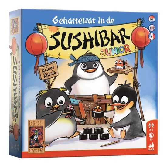 Geharrewar In De Sushibar Junior - Dobbelspel