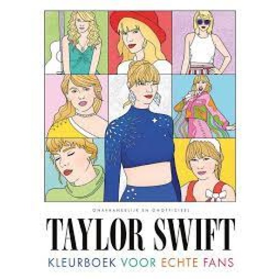 Taylor Swift Kleurboek Voor Echte Fans