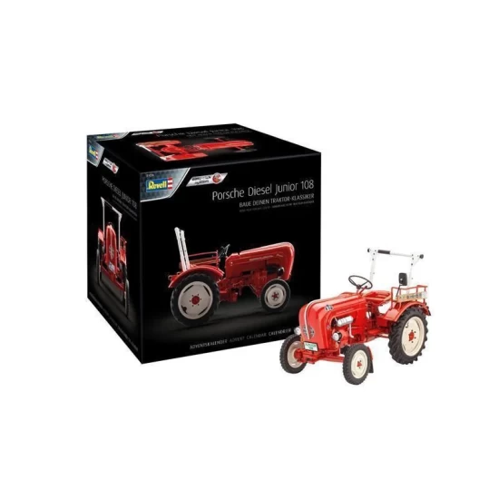 Advent Calendar Porsche Junior 108   Revell Bouwpakket Om In Elkaar Te Zetten Kleurig