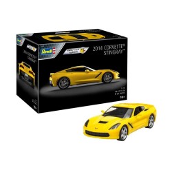 2014 Corvette Stingray Easy-Click-System Revell Bouwpakket Om In Elkaar Te Zetten Kleurig 2014 Corvette Stingray Easy-Click-System Revell Bouwpakket Om In Elkaar Te Zetten Kleurig