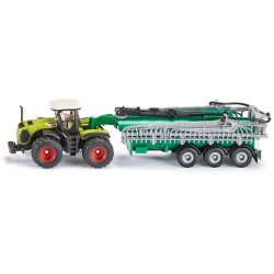 1:87 Claas Xerion Met Vacuum Tanker En Mestversprijder