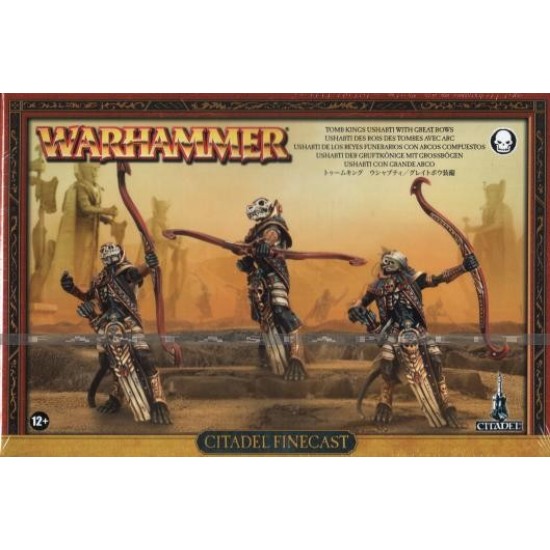 Tomb Kings Of Khemri: Ushabti With Greatbows ---- Webstore Exclusive