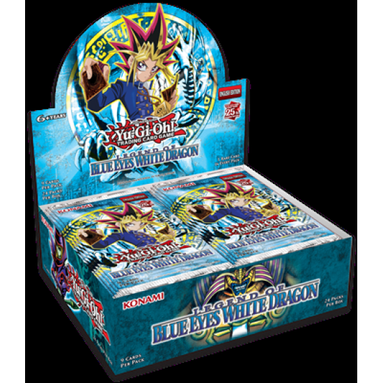Ygo - Lc: 25Th Anniversary Edition - Legend Of Blue-Eyes White Dragon Display (24 Packs)  - En