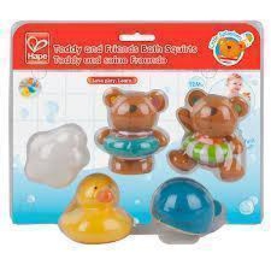 Teddy And Friends Bath Squirts