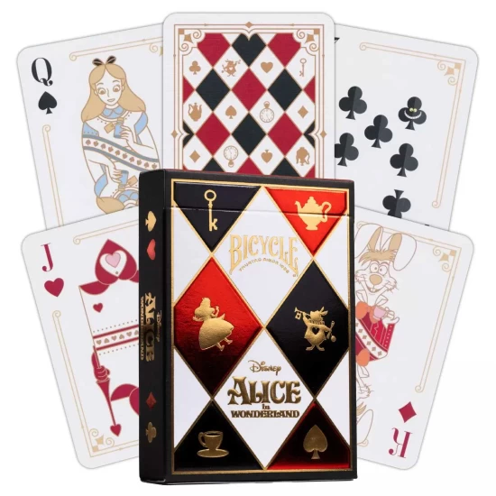 Pokerkaarten Bicycle- Alice In Wonderlan