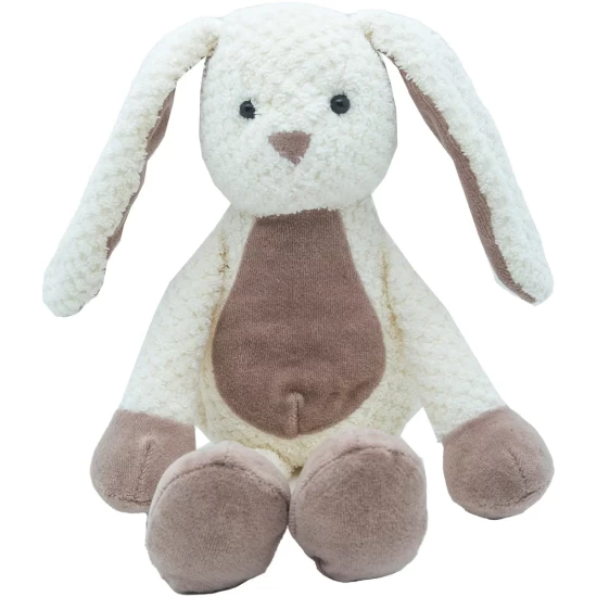 Cute Since 1999 - Katoenen Knuffel Konijn - Zittend Konijn Speelgoed- Baby Knuffel - 20Cm