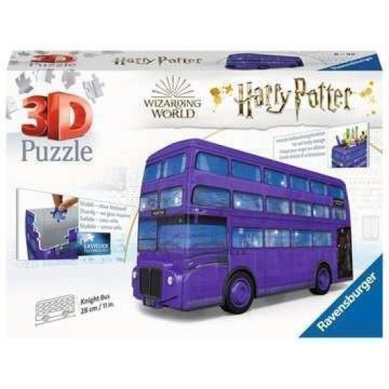 Harry Potter 3D Puzzle Knight Bus (216 Pieces)