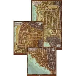 Dungeons And Dragons Waterdeep Dragon Heist Map Set Dungeons And Dragons Waterdeep Dragon Heist Map Set