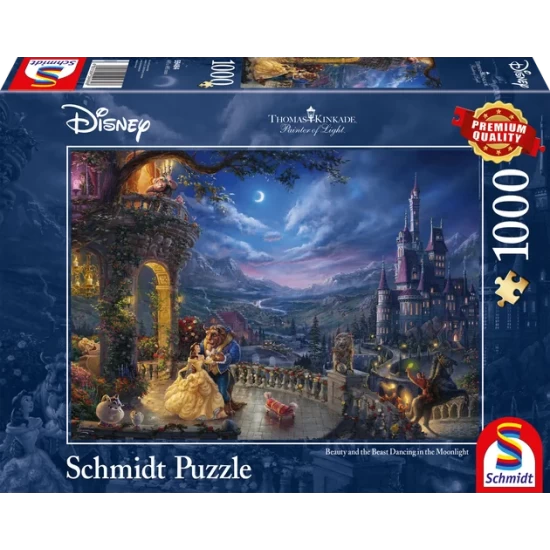 Disney Beauty And The Beast 1000 Stukjes - Puzzel