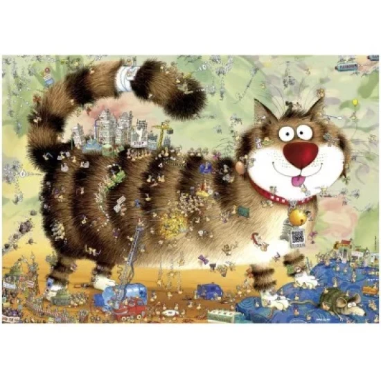 Puzzle At The Cat 1000 Heye 30067 New