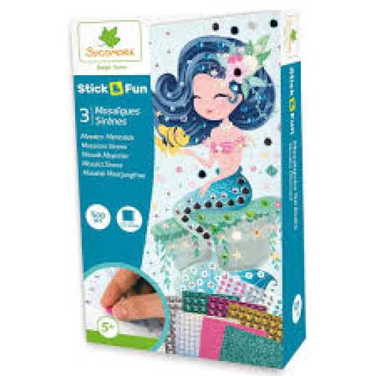 Tiny Mosaics Mermaid